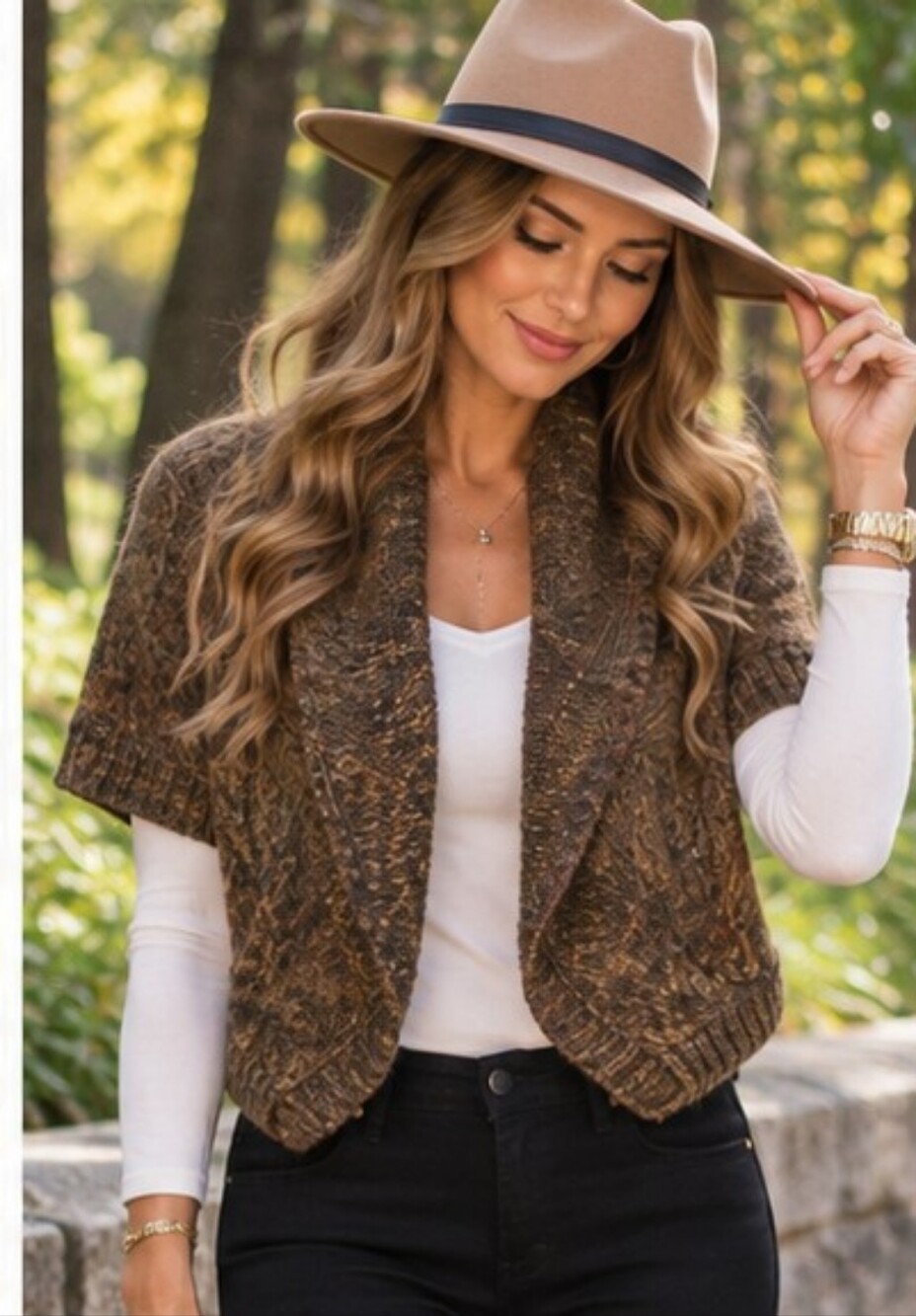MICHAEL KORS WOOL SHORT CARDIGAN